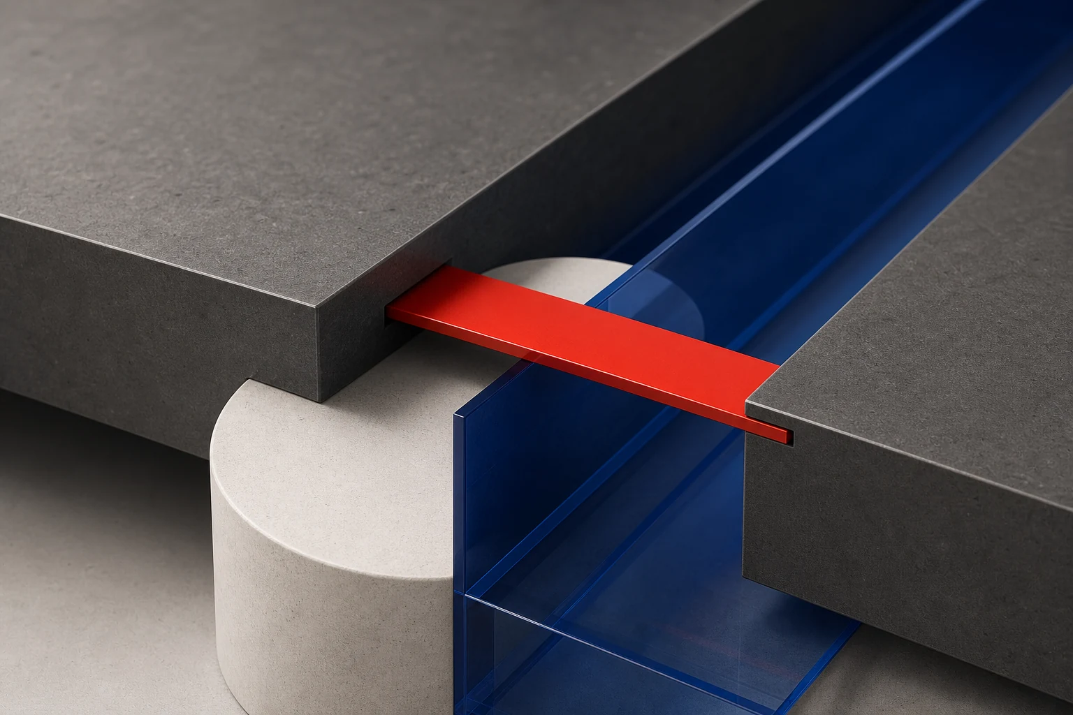 Architectural facade — software the business actually runs on